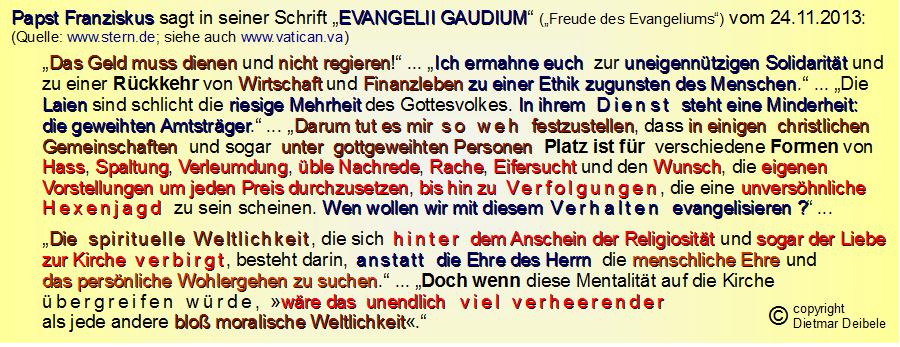 Evangelisieren, Kirche, Mobbing