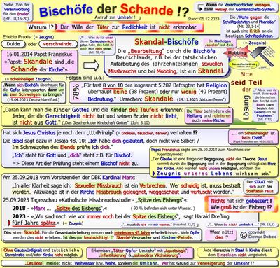 Kirche, Mobbing
